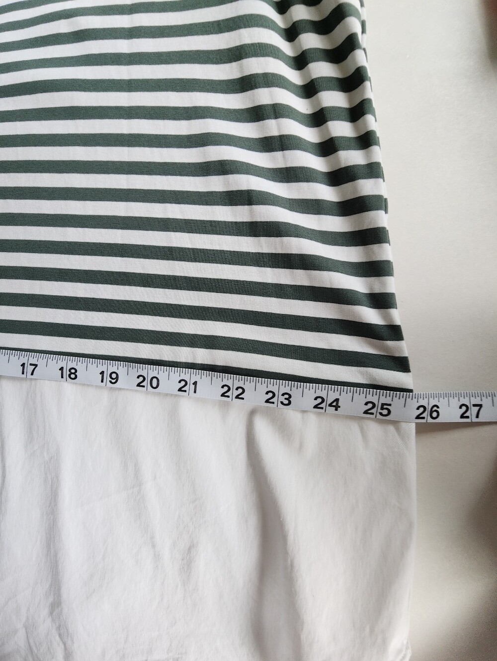 Lafayette 148 Striped Button Front Sleeveless Shirt Top Green & White XXL - Picture 9 of 11